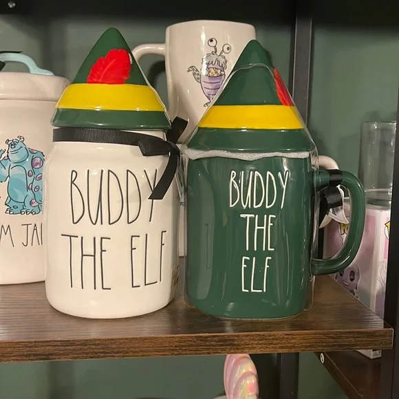 🆕 RAE DUNN x ELF collection, CANI & MUG SET - Picture 1 of 1